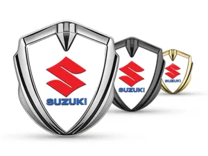 Suzuki Emblema Coche Insignia Tunado Inspirado Brilla Metal